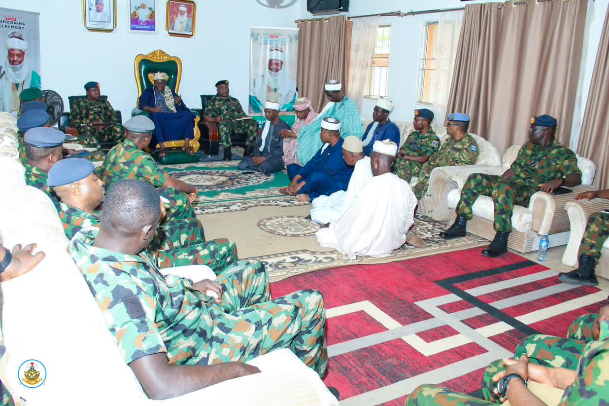 NigAirForce's tweet photo. NAF WAR COLLEGE UNDERTAKES FRONTLINE SECURITY ASSESSMENT TO STRENGTHEN COUNTER-INSURGENCY OPERATIONS

Participants of Air War Course 12/2026 from the Air Force War College Nigeria (AFWCN) have concluded a high-level National Study Tour across Sokoto, Kebbi, and Zamfara States aimed at strengthening strategic understanding of evolving security threats and enhancing proactive warfighting capacity against terrorism, banditry, and other asymmetric threats in the North-West region. The study tour, themed “State Resources and Air Power: National Development in North-West Nigeria in Perspective,” provided participants with firsthand operational exposure through direct engagements with local communities, traditional institutions, security stakeholders, and state authorities on prevailing security and developmental realities. The exercise further underscores the Nigerian Air Force’s commitment under the leadership of the Chief of the Air Staff, Air Marshal Sunday Kelvin Aneke, to advancing intelligence-driven and people-focused approaches to national security operations.

Speaking during engagements across the region, the Team Leader and Commandant AFWCN, Air Vice Marshal GA Mbaka, stated that the participants were divided into 3 teams deployed to Sokoto, Kebbi, and Zamfara States respectively to ensure wider operational coverage and deeper situational assessment. He noted that the exercise was deliberately structured to obtain real-time operational updates from frontline theatres while examining how air power, state resources, and institutional collaboration can be effectively integrated to neutralise emerging threats and support sustainable development. During the tour, participants engaged military formations, sister security agencies, traditional rulers, state governments, and operators of critical mineral infrastructure, gaining valuable insight into ongoing counter-banditry and counter-terrorism operations. The engagements highlighted the decisive role of air power in intelligence gathering, rapid response missions, surveillance operations, and protection of critical national assets across vulnerable areas.

The study tour further reinforced the Nigerian Air Force’s evolving strategy of synchronising kinetic and non-kinetic operations to deny criminal elements freedom of action while strengthening public trust and civil cooperation. Beyond battlefield engagements, participants examined the socio-economic and historical factors fueling insecurity, reaffirming the importance of community partnerships and civil-military collaboration in achieving lasting peace and stability. Host state governments commended the initiative as timely and operationally relevant to prevailing security realities, pledging continued support towards collective efforts aimed at restoring peace and strengthening national security. As a critical component of the Air War Course, the National Study Tour continues to bridge operational doctrine with battlefield realities, equipping future commanders with the strategic foresight, combat readiness, and operational adaptability required to confront emerging threats and safeguard Nigeria’s territorial integrity.

#NigerianAirForce
#AFWCN
#AirWarCourse12
#CounterInsurgency
#CounterTerrorism
#OperationalReadiness
#AirPower
#NationalSecurity
#NonKineticOperations
#CivilMilitaryCooperation
#NorthWestNigeria
#IntelligenceDrivenOperations
#ProtectingNigeria
#JointOperations
#OneWithThePeople