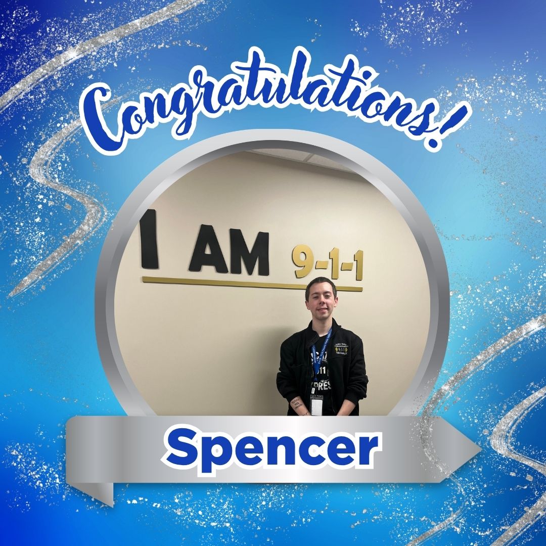 YorkCountyDPSC's tweet photo. It's #PSCCelebrationFriday! We are excited to celebrate, Spencer, who has completed his training and is now TCO Official! Congrats Spencer, we are excited to see you grow in your career with #PSC911 where heroes work! #PSC911HeroesWorkHere https://t.co/3iwQwBbblz