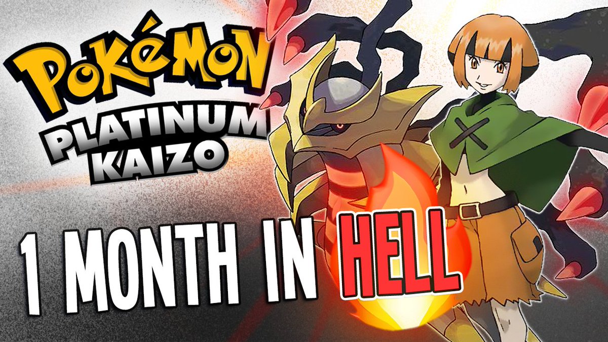 VideoSealMan's tweet photo. https://t.co/FXLt04cr9H

Pokemon Platinum Kaizo is the newest brutal ROM hack that Nuzlockers are driving themselves insane over.

I, a humble Internet clown locked myself in solitary confinement with it over the course of a whole month of streaming. This video is the result. https://t.co/QRYyYSioiP