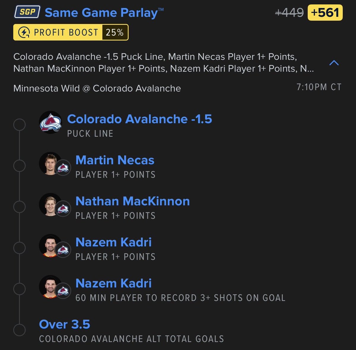 Top Shelf Bets tweet media