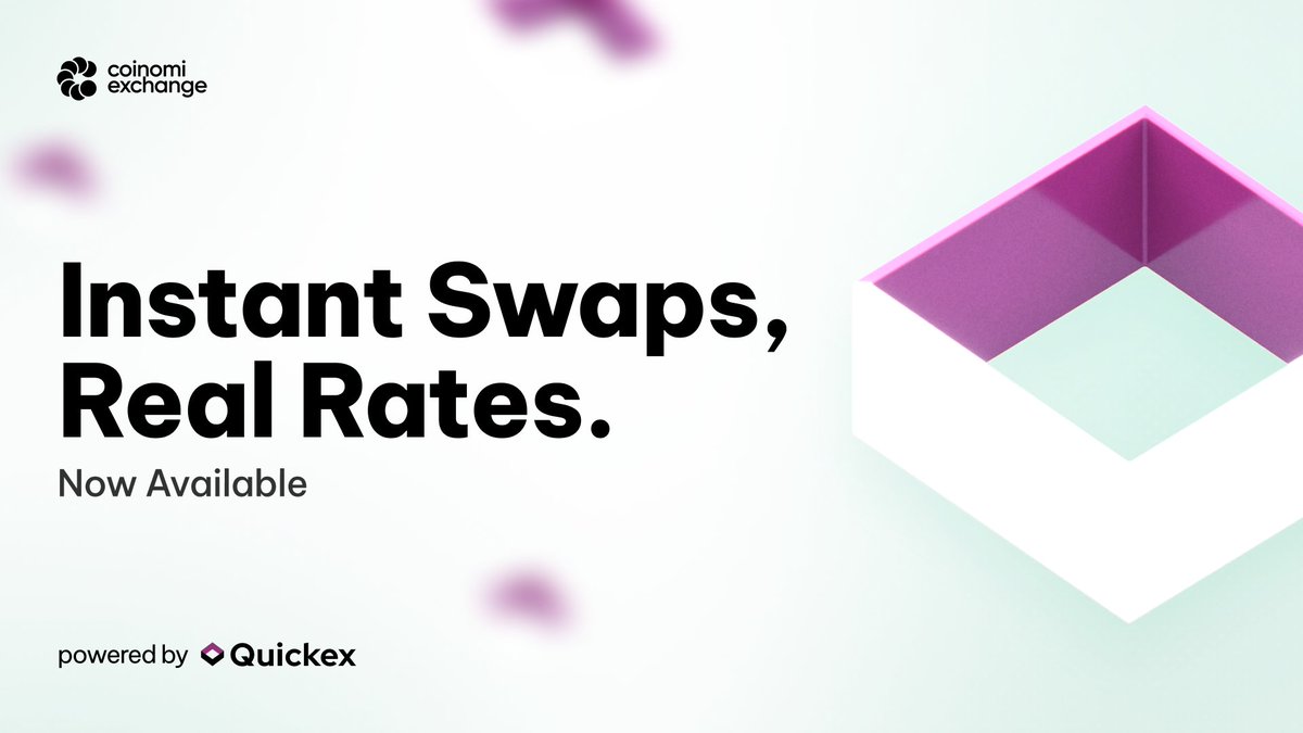 Coinomi Exchange tweet media