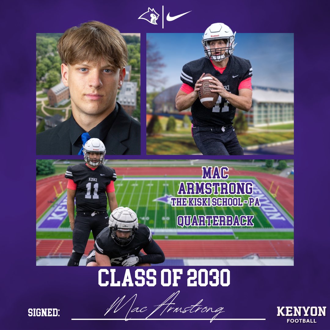 Kenyon Football tweet media