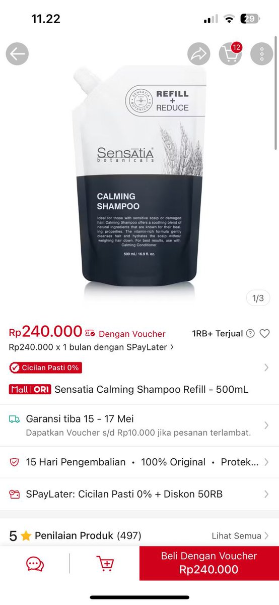 ffocsib's tweet photo. 140k baru pake sekali #wts #shampo buat rambut rontokk bagusszz https://t.co/Rh7OZsqZCD