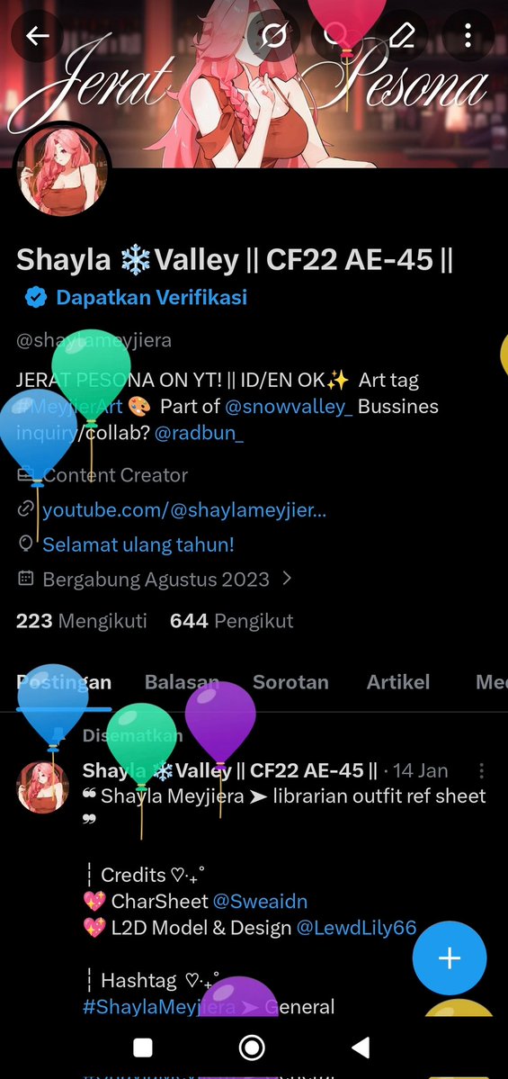 Shayla ❄Valley || CF22 AE-45 || tweet media