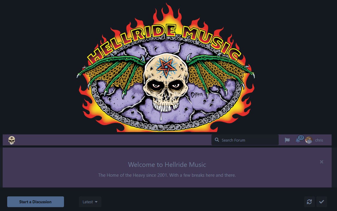 Hellride Music tweet media