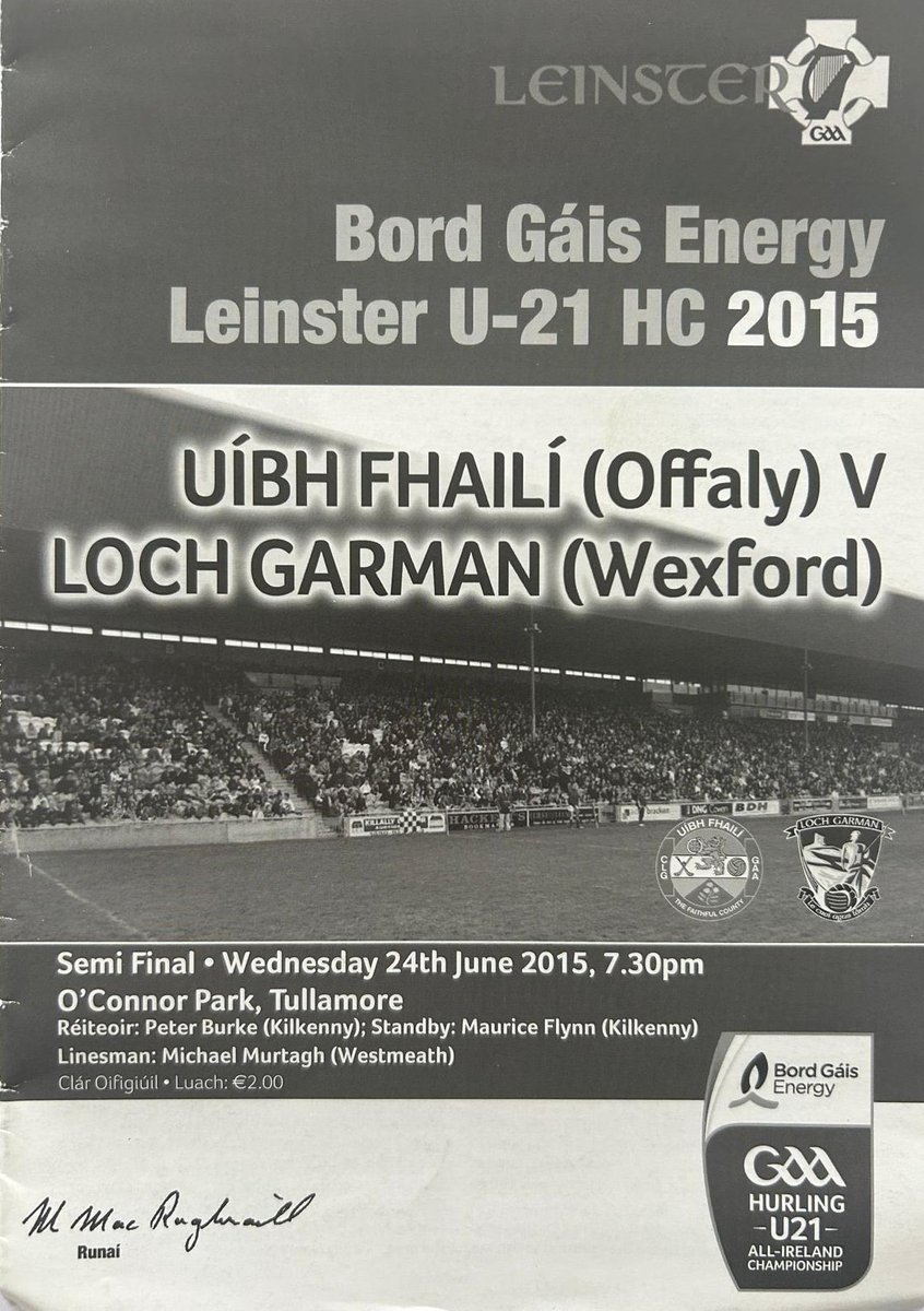 GAA Programmes tweet media