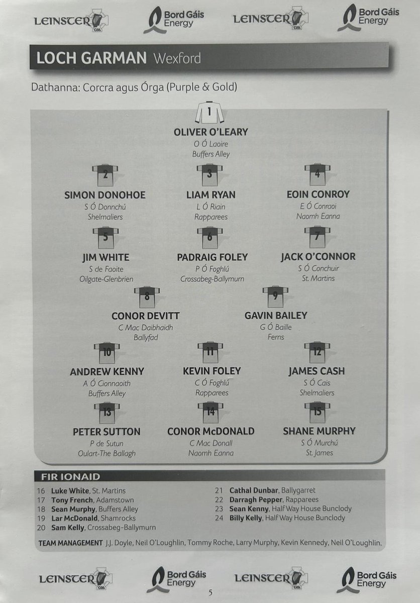 GAA Programmes tweet media