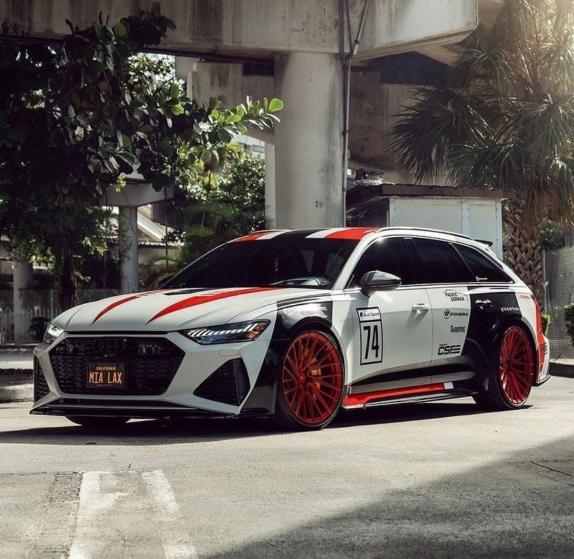 whereismas's tweet photo. Race track DNA in a wagon body. This RS6 is a middle finger to everyone who thinks family cars have to be boring. 🏁🔥 https://t.co/i4Pr915OfR
