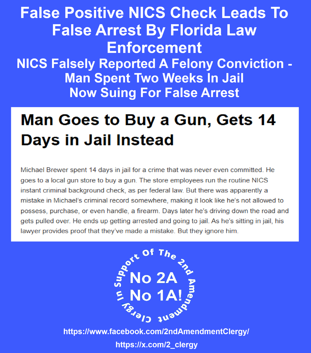2_clergy's tweet photo. Source: https://t.co/VfIAJGhLgb

#GunRights, #2A, #2ARights, #2ndAmendment,
#ConstitutionalCarry, #CCW, #ConcealedCarry
#DGU, #DefensiveGunUse https://t.co/ZoW6VEDWX1