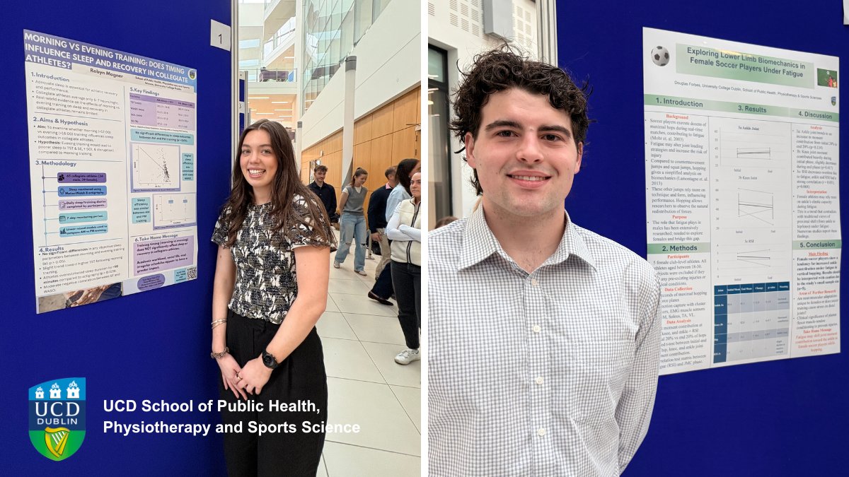 UCD Public Health, Physiotherapy & Sports Science tweet media