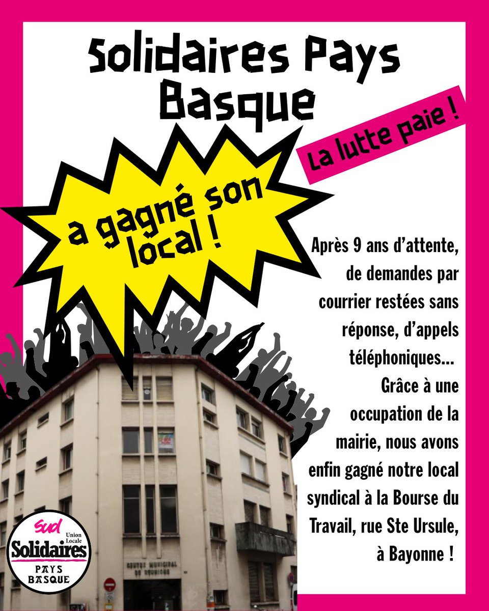 Union syndicale Solidaires 64 tweet media