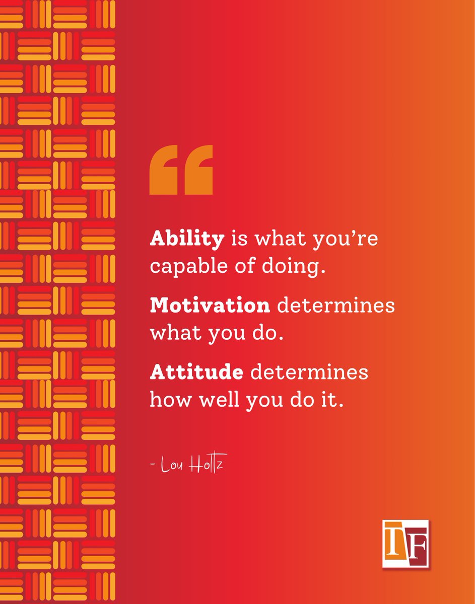 teamfoster_'s tweet photo. Talent matters, but attitude and motivation are what truly set people apart.

#teamfosterstrategy #leadership #attitude #motivation https://t.co/VbMzwOa31J