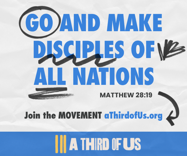 athirdofus's tweet photo. A third of the world is waiting to hear the gospel! What is God asking you to do? Join the movement at https://t.co/bIDsJ2S6j5.
Then mark your calendar for May 24th, 2026, which is the International Day for the Unreached.
#athirdofus #dayfortheunreached #GreatCommission https://t.co/WvNae3cPcQ