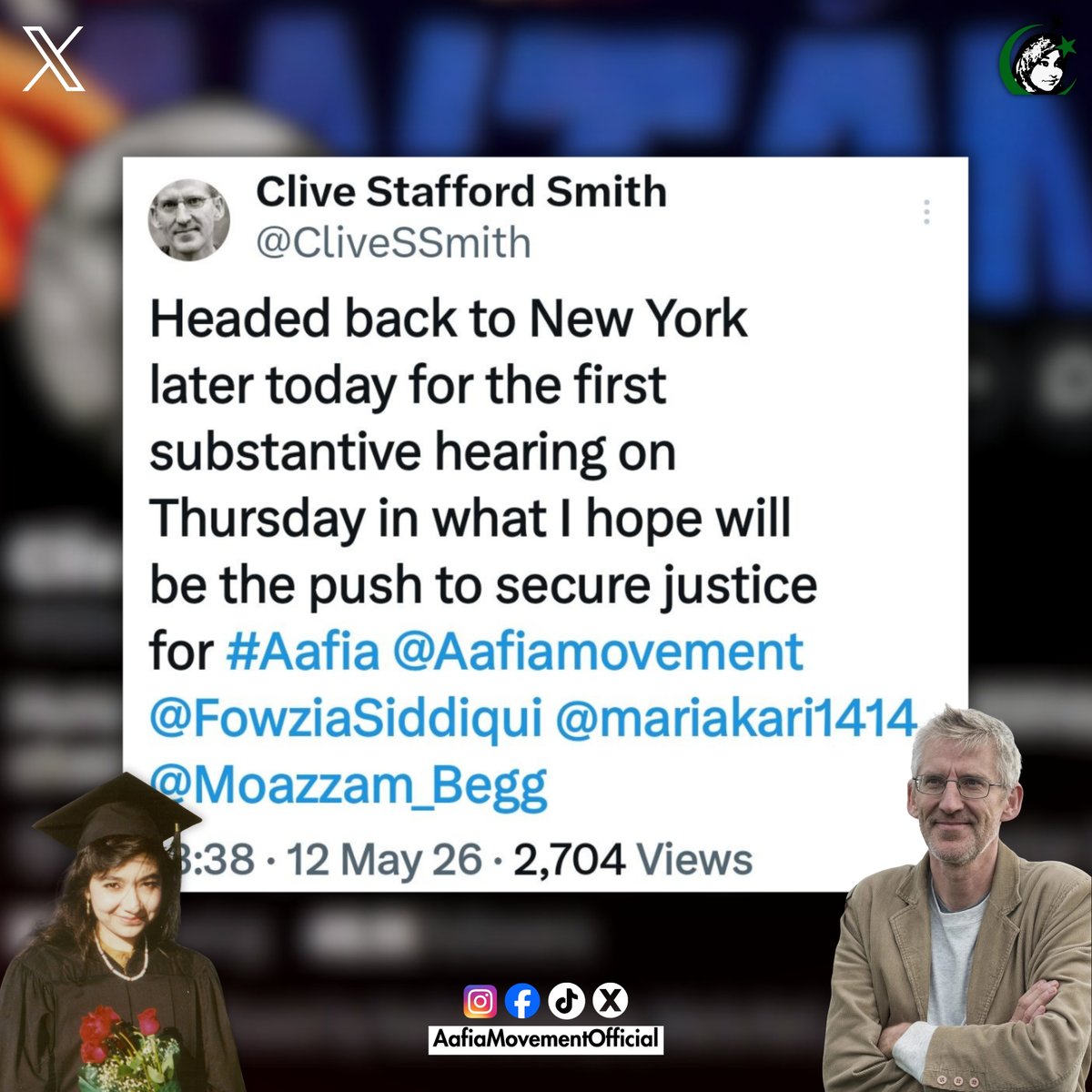 Aafia Movement tweet media