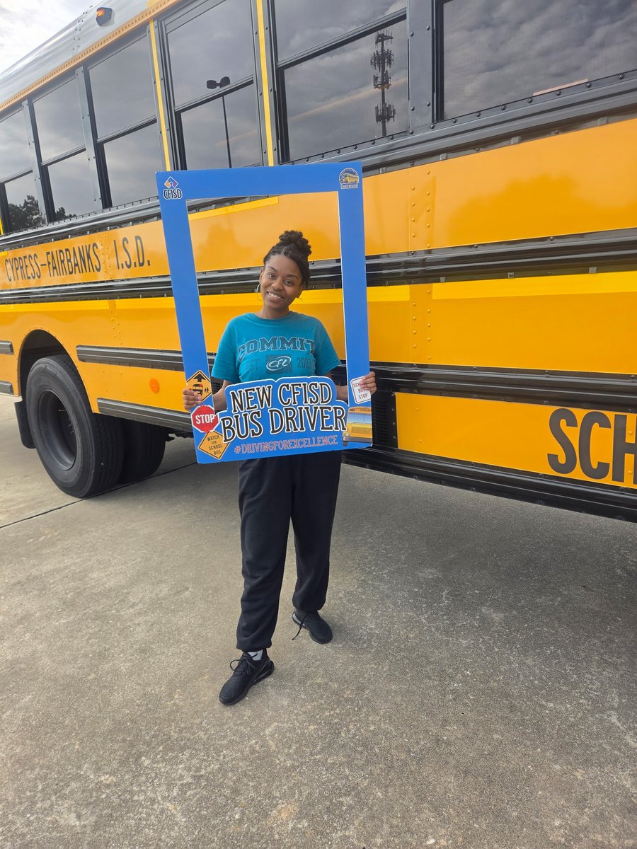 CFISDbus's tweet photo. Congratulations to our newest drivers! https://t.co/XgSeNZ2pL4