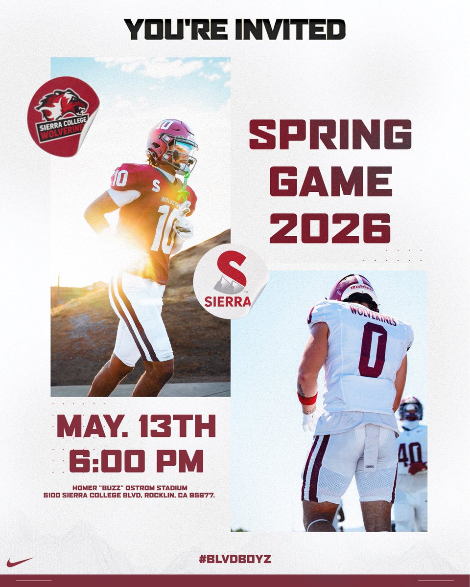 Sierra College Football tweet media