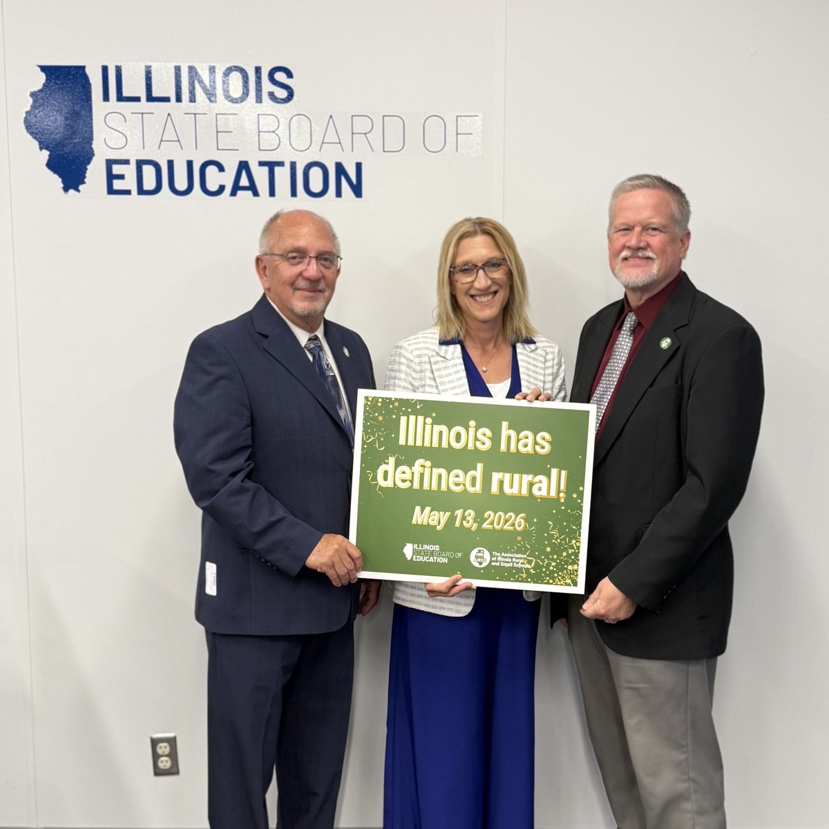 AIRSSedu's tweet photo. Today is a great day for rural and small schools in Illinois. After a decade of work by AIRSS, a clear and specific definition of rural and small schools has been approved by the Illinois State Board of Education. 🎉 https://t.co/acAhjZtnm5