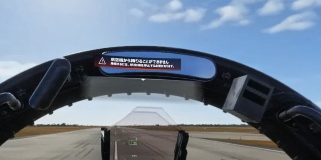 1dAJz08toc63914's tweet photo. 昨日のチャレンジ見返してたら、「航空機から降りることは出来ません」って出とるʬʬ😂←フラップとかの操作で変なトコ押したんだろうけど…😱💨
←右に傾いちゃってる所を修整できれば、少しマシになるかも( ´灬` ก)
#MSFS #PS5 #FA18E #スーパーホーネット #SuperHornet #楽しければ良いんです✨️ https://t.co/HU3RXuy9bj