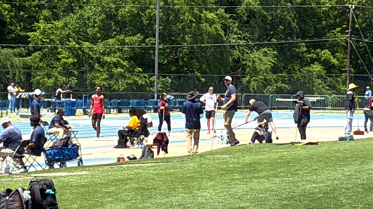 NCHSAA's tweet photo. We’re at the 2A &amp; 4A State Track &amp; Field Championships!! Lots of action to take in today! @GreensboroSF @GSOSportCouncil @NCATAGGIES https://t.co/8kYwYiaF7s
