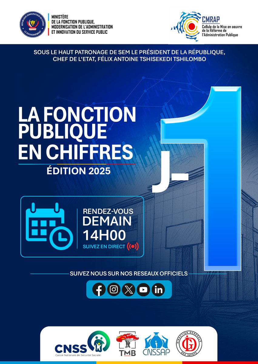 Ministère de la Fonction Publique - RD Congo 🇨🇩 tweet media