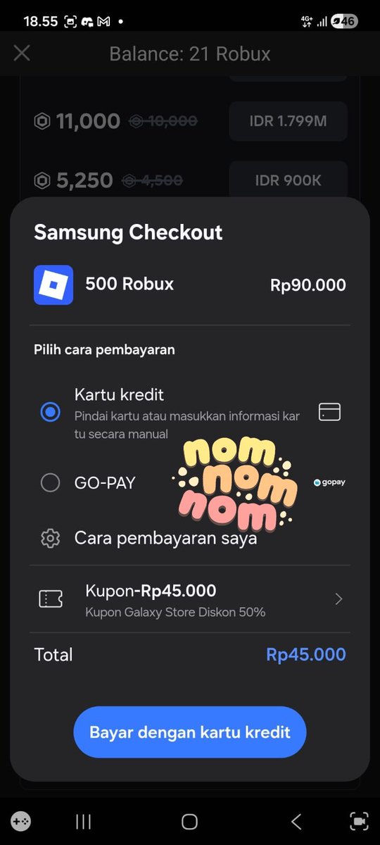kyoseongeh's tweet photo. @studyroxy aku punya voc robux kak https://t.co/0e2Lxq6lFG