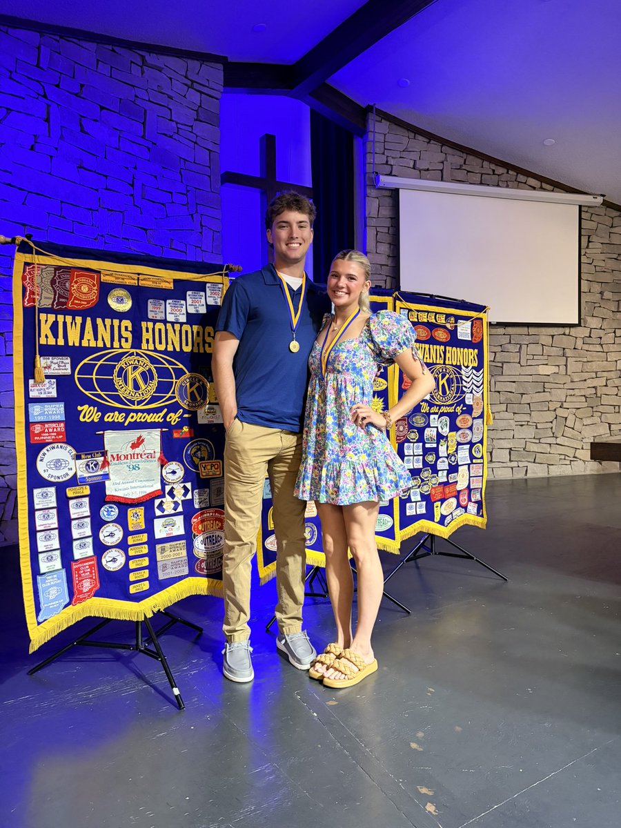 MemAthletics's tweet photo. 🏆 Congratulations to our 2026 Kiwanis Mental Attitude Award Winners! 🏆

Today we celebrate a group of student-athletes who represent the very best of Reitz Memorial Athletics through their leadership, sportsmanship, character, and dedication both on and off the field of competition.

These Tigers continue to lead by example and embody what it means to wear the Blue & White with pride. 

⚾️ Baseball - Luke Brown
🥎 Softball - Annie Blackburn

Congratulations to each of these outstanding student-athletes on earning this tremendous honor. Your hard work, attitude, and commitment to excellence make the entire Memorial community proud!

#GoTigers #MentalAttitudeAward #ReitzMemorial #TigerPride #MoreAtMemorial