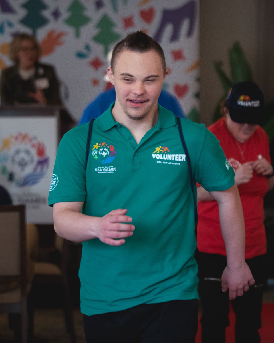 2026USAGames's tweet photo. This June, the Special Olympics USA Games come to Minnesota — and we’re calling on volunteers. Whether you have a few hours or want to be there all week, there are flexible shifts and a range of roles to choose from.

Find your role through the link: https://t.co/C0yrqIiwU3 https://t.co/9QstLpQWE6