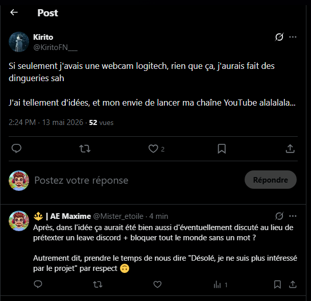 🔱 | AE Maxime tweet media