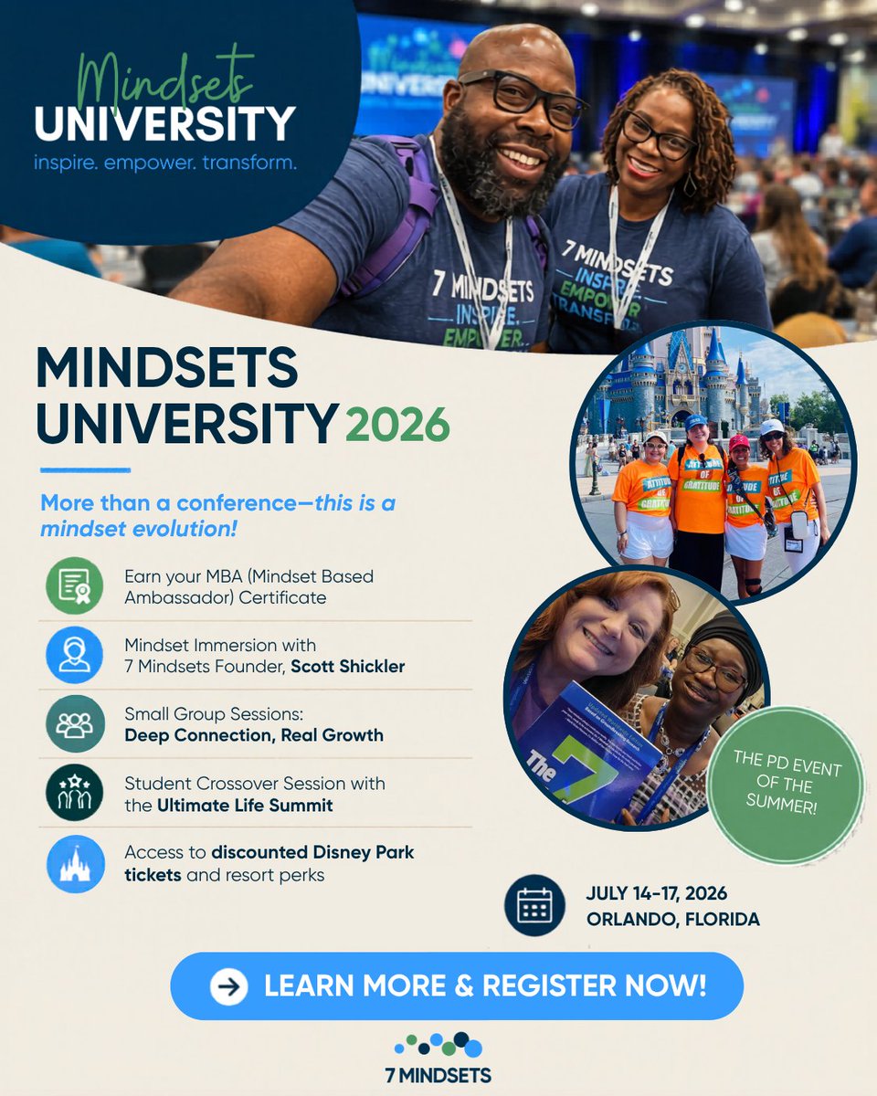 7 Mindsets tweet media