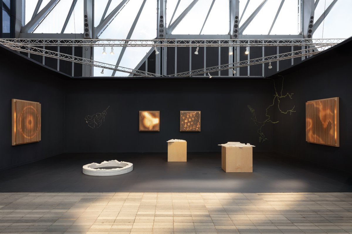 PaceGallery's tweet photo. Now open at #FriezeNewYork: our booth📍(B10) features works by Maya Lin and Leo Villareal, celebrating two major figures in public art as they unveil significant new commissions in the US this year.
#MayaLin #LeoVillareal #NewYork https://t.co/e0P8J2mjPw