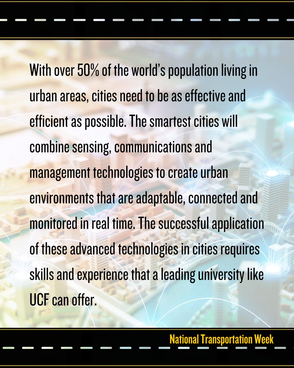 UCFCECE's tweet photo. Associate Professor Shaurya Agarwal is the director of the Future City Initiative, a program that researches future-focused technologies that will better serve urban populations. 

Learn more about his work on Smart Cities: https://t.co/TBfpDtZEvW https://t.co/NiZsxom9kk