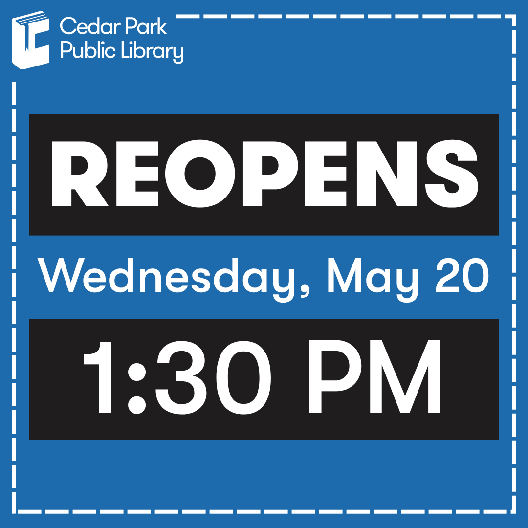 Cedar Park Library tweet media
