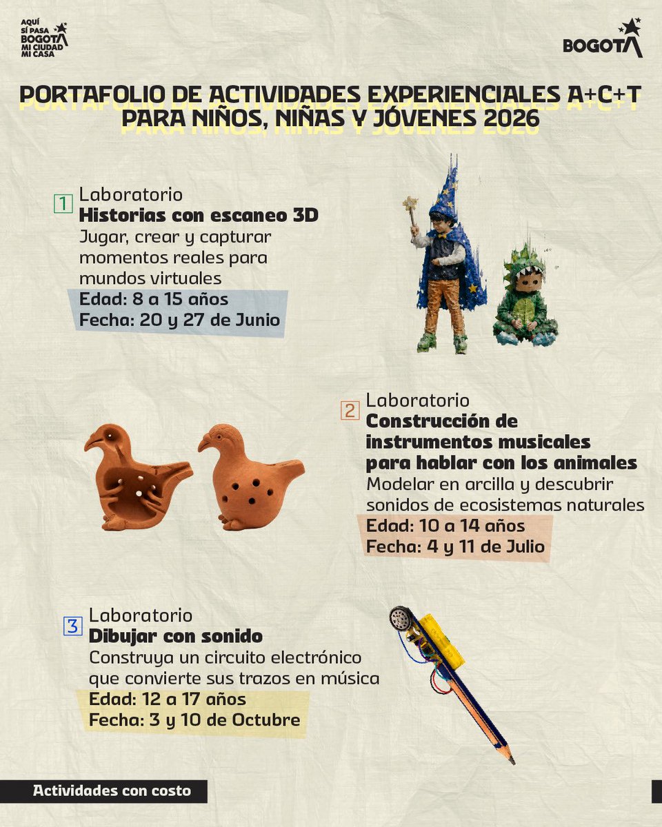 LineaACT_'s tweet photo. A partir de junio se desarrollarán talleres y laboratorios para que niños, niñas y jóvenes de distintas edades, se acerquen a la electrónica, herramientas digitales, prácticas audiovisuales, experimentación sonora, nuevos medios y tecnologías creativas. https://t.co/sjUuea77Ka