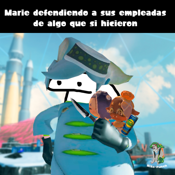 nikopunch's tweet photo. Megan: Jefa todo lo que digan son mentiras.
Angie: Exacto, nosotras no secuestramos un camión de switch 2 y revenderlos en el mercado lenguado.
Marie: ... https://t.co/65cwNlwM9f