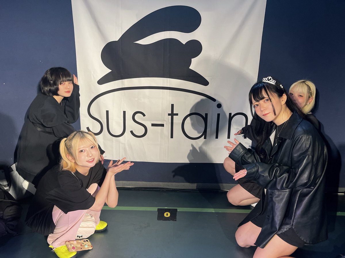 長堀橋WAXXさんにてsus-tainの水曜無銭公演にお集まり頂きありがとうご