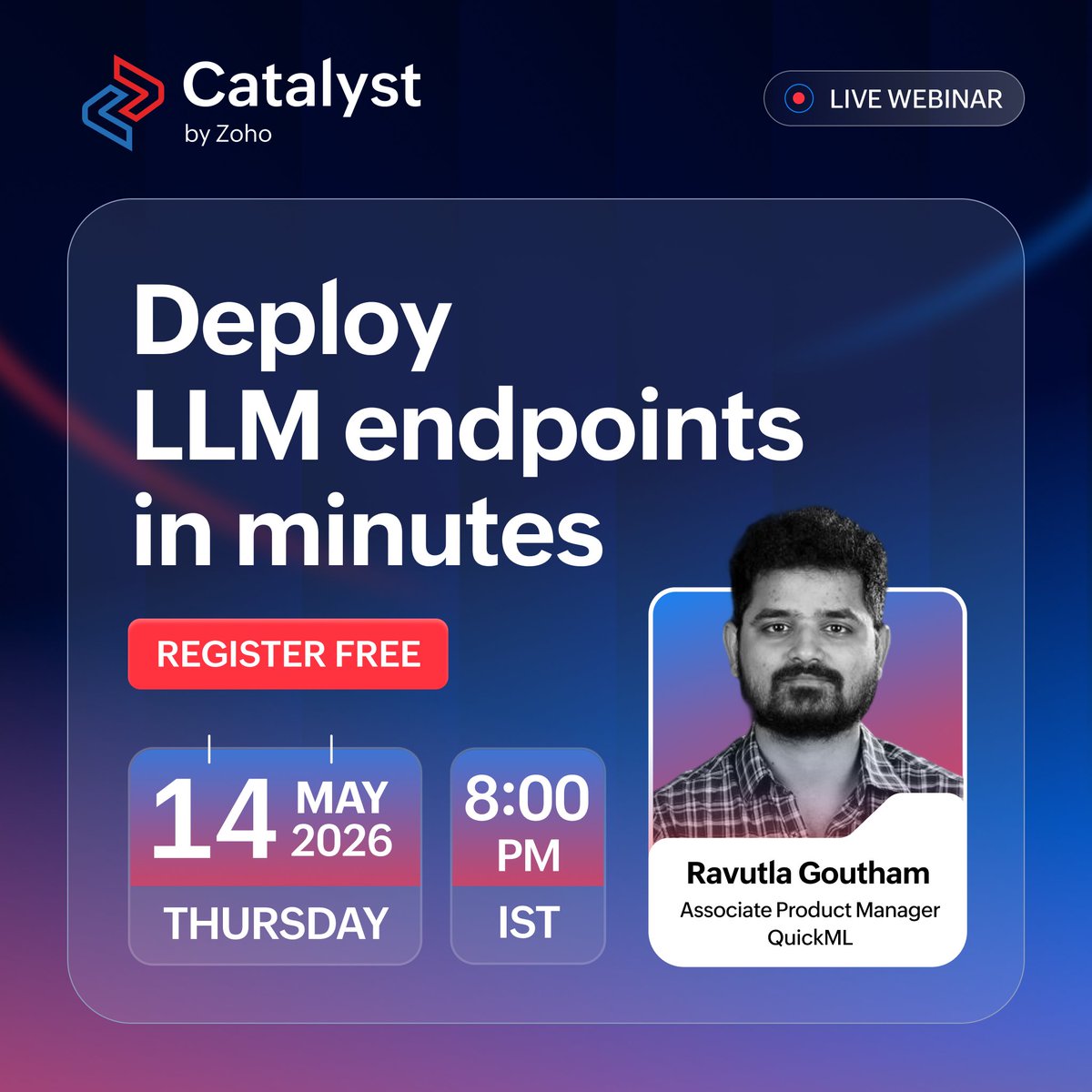 Catalyst (@CatalystByZoho) / Posts / X