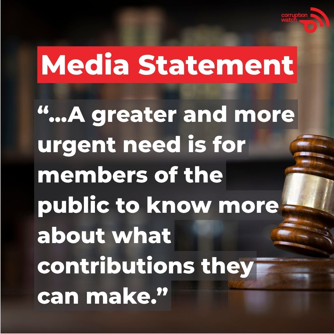 Corruption Watch tweet media