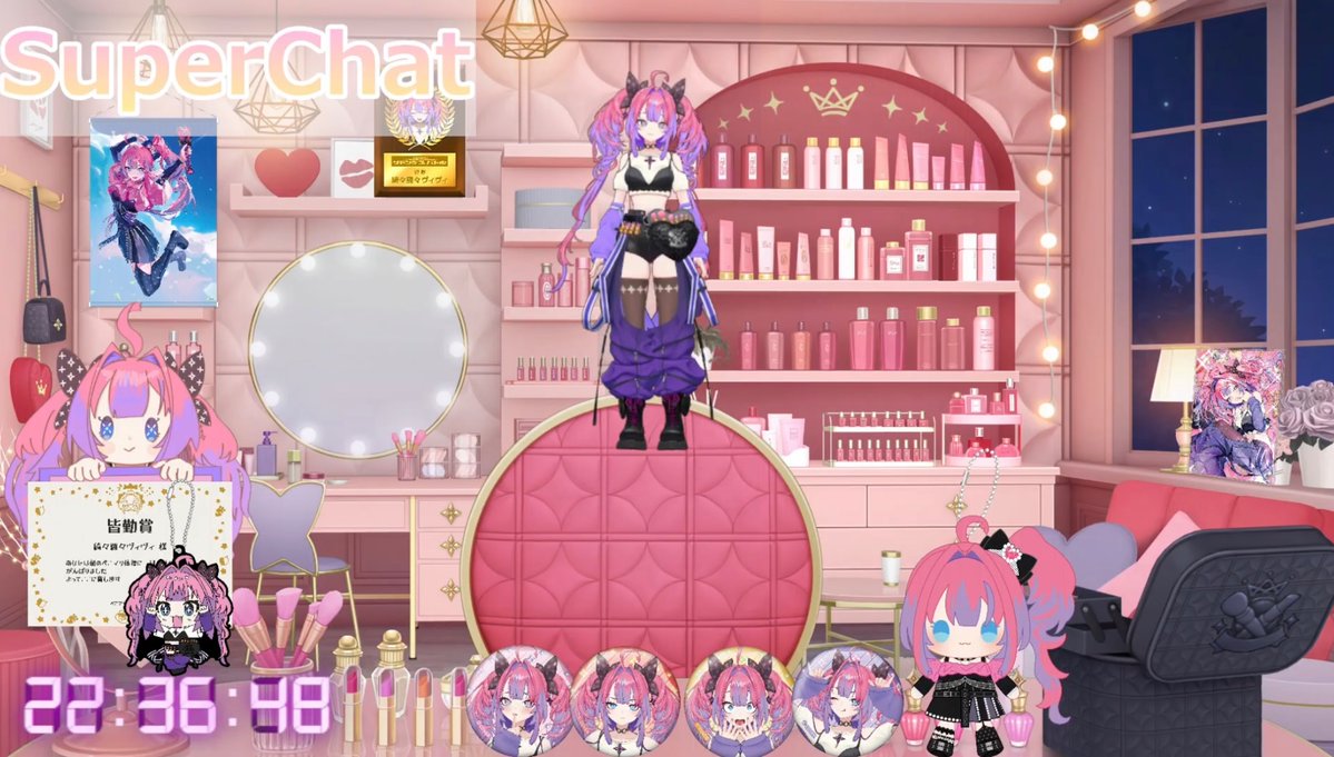 ヴィヴィちゃん大小関わらずかわいすぎる！ 小さくなってぴょん！って