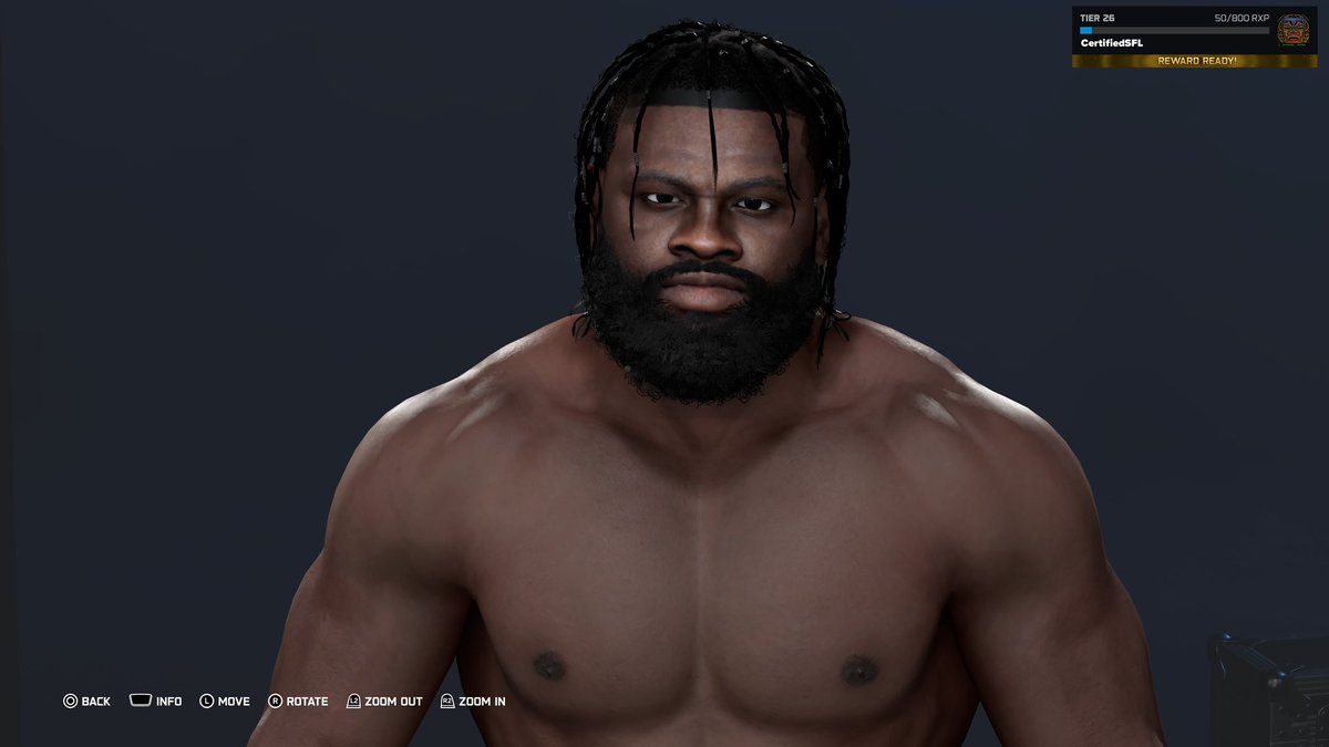 FounderOfCCE's tweet photo. Detailed Rebrand/Update Commission For My Dawg @Jay3Williams , yall better make way for a UPDATED BEAST! EFEDS , GET READY! Stay tuned for my boys update!🔥🔥

#WWE2K26 #CAW #FED #ORIGINAL https://t.co/YBwwyR8LDn