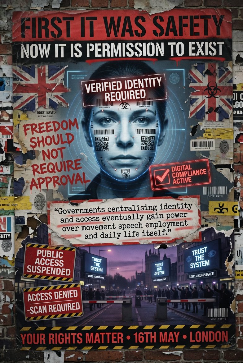 skbytes's tweet photo. @JamesMelville âHistory repeatedly shows governments collecting more information than promised once public resistance begins disappearing from society.â
16th May, London
#UniteTheKingdom #UTK #May16 #PrivacyMatters #FreedomFirst https://t.co/atp9JxLIZJ