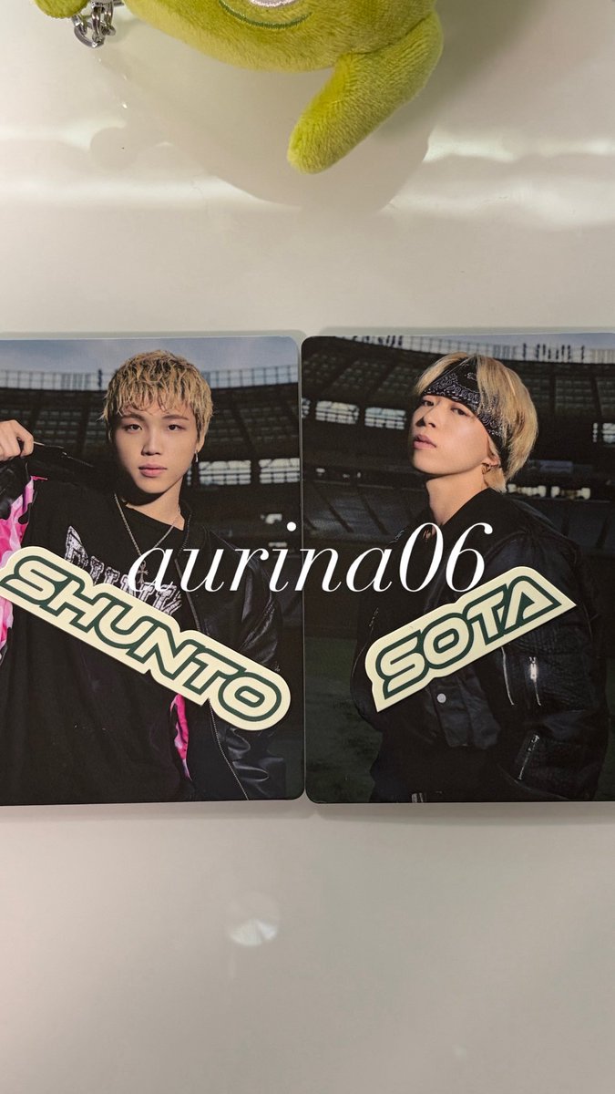 AUrina06's tweet photo. #BEFIRST交換 

ようやく届き出遅れた感ありますが、、

譲　シュント　ソウタ
求　ジュノン

5/17参戦予定ではありますが、仕事からっ向かうので、、郵送対応可能な方
ご検討よろしくお願いいたします。 https://t.co/AvpFZACvjf
