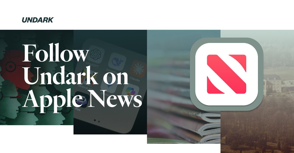 undarkmag's tweet photo. 📲🗞️Get the latest insights on science and society from Undark, now on @AppleNews.

Click the link to follow and never miss a story: 
https://t.co/MFyZyKUQNy https://t.co/PwvQsgbDkk