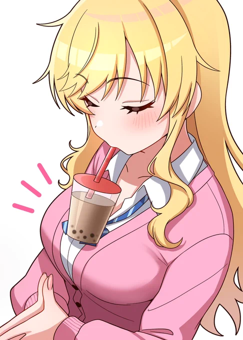 43. タピチャレする唯ちゃん