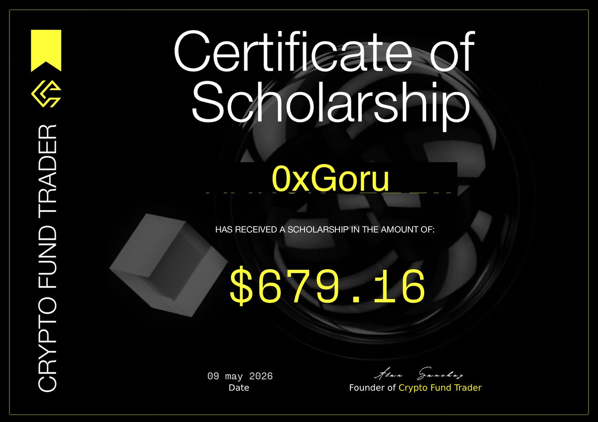 0xGoru's tweet photo. Proof of payout! Next total payout would be $4200! 

If you would like to follow me on trading journey, I post my thoughts and potential setups in TG, link in bio.

Consistency is king 🫡 Best of luck traders https://t.co/pID5pVfvt8