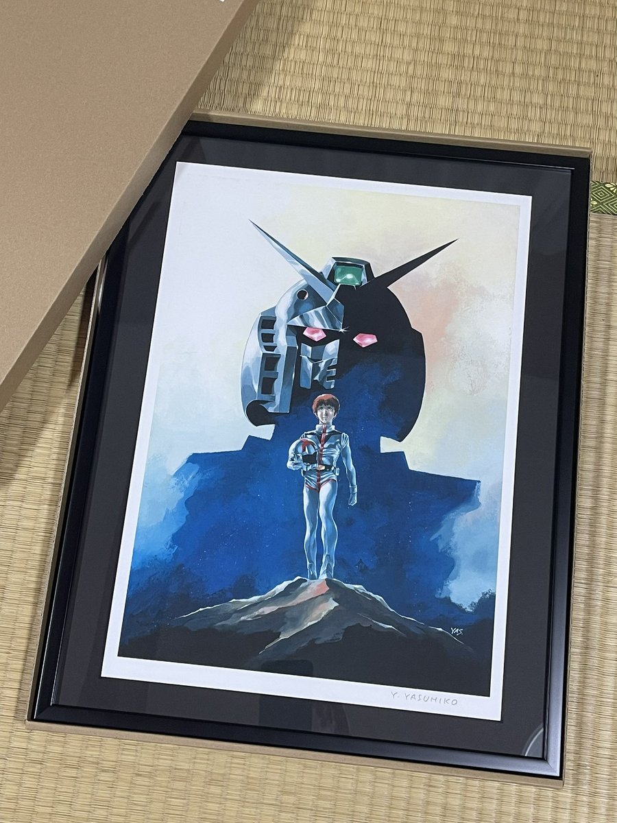 この時、実は奮発して初めて「絵」(複製原画)を買ったんですよ…。神の