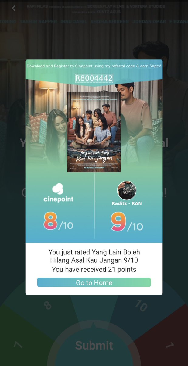 raditz87's tweet photo. 100. Yang Lain Boleh Hilang Asal Kau Jangan 
Film drama keluarga membahas penyakit Alzheimer ttg pentingnya waktu dg keluarga. Hangat &amp; menyentuh. Suka dg pilihan ending &amp; filmnya yg tidak terjebak over dramatisasi
#YangLainBolehHilangAsalKauJangan
@cinepoint_ @RapiFilm @CGV_ID https://t.co/TzfPBZdRDm