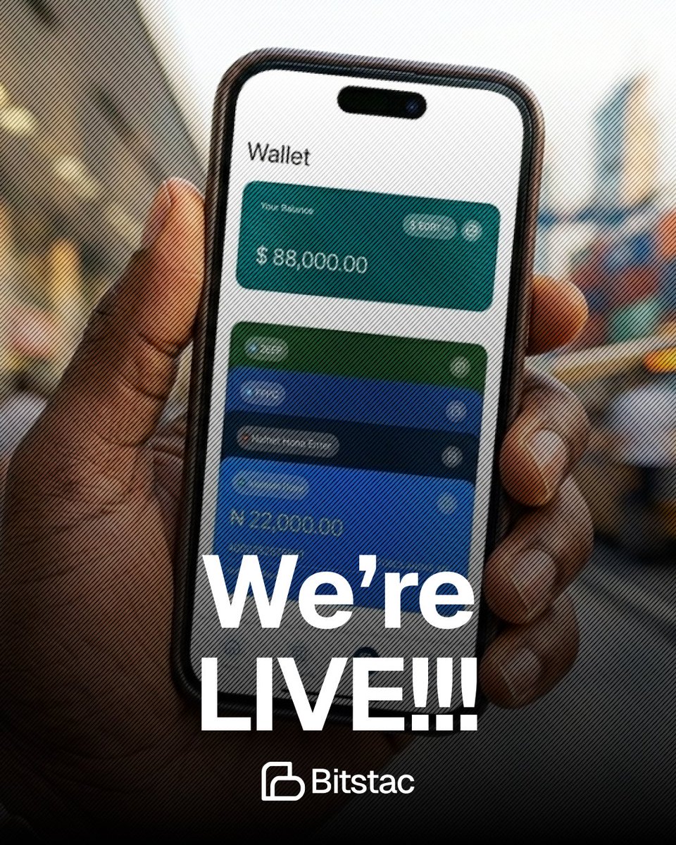 UseBitstac_'s tweet photo. Bitstac Pay is live 🎉

And the first 20 sign-ups get free transfers! 

The all in one trade platform 🎉

To get started via the link in bio.

#Bitstac #GetStacced #CrossBorderPayments #AfricanTrade #Bitstacit https://t.co/uCOkrXaTQ1