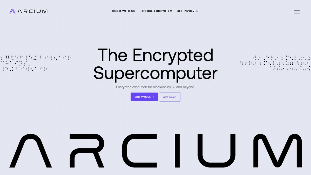 Arcium ☂️ tweet media