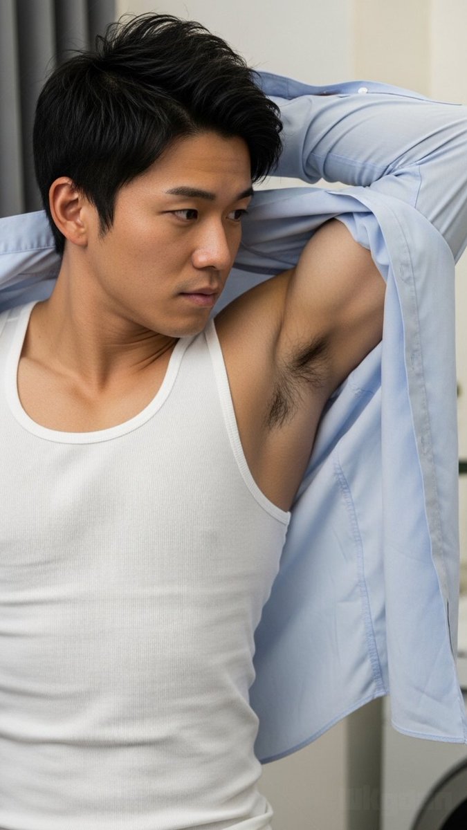 脇毛男子 / Mr. Armpit Hair tweet media