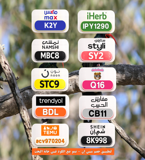 lexdpatterson's tweet photo. bWZ
⎐كُـود⎐كوبِون⎐خـِصم⎐
📦 عرض شامل

⎐نمشي⎐
⊵MBC8⊴

⎐ايهرب⎐ايهيرب اهرب
⊵IPY1290⊴

⎐نون⎐
⊵STC9⊴ https://t.co/mEAFttjXEO